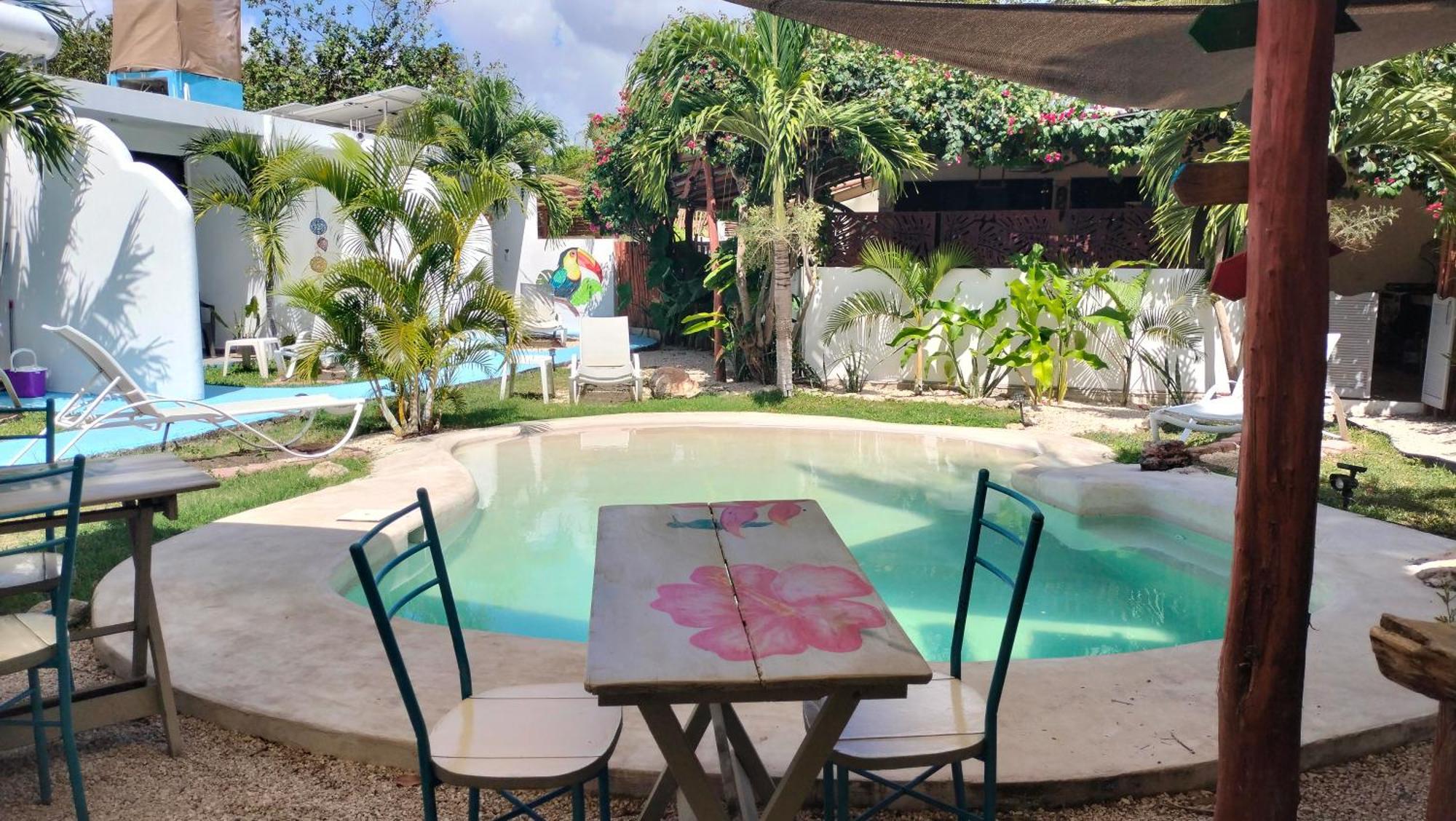 Teki-Sha Home&Suites Bacalar Exterior foto